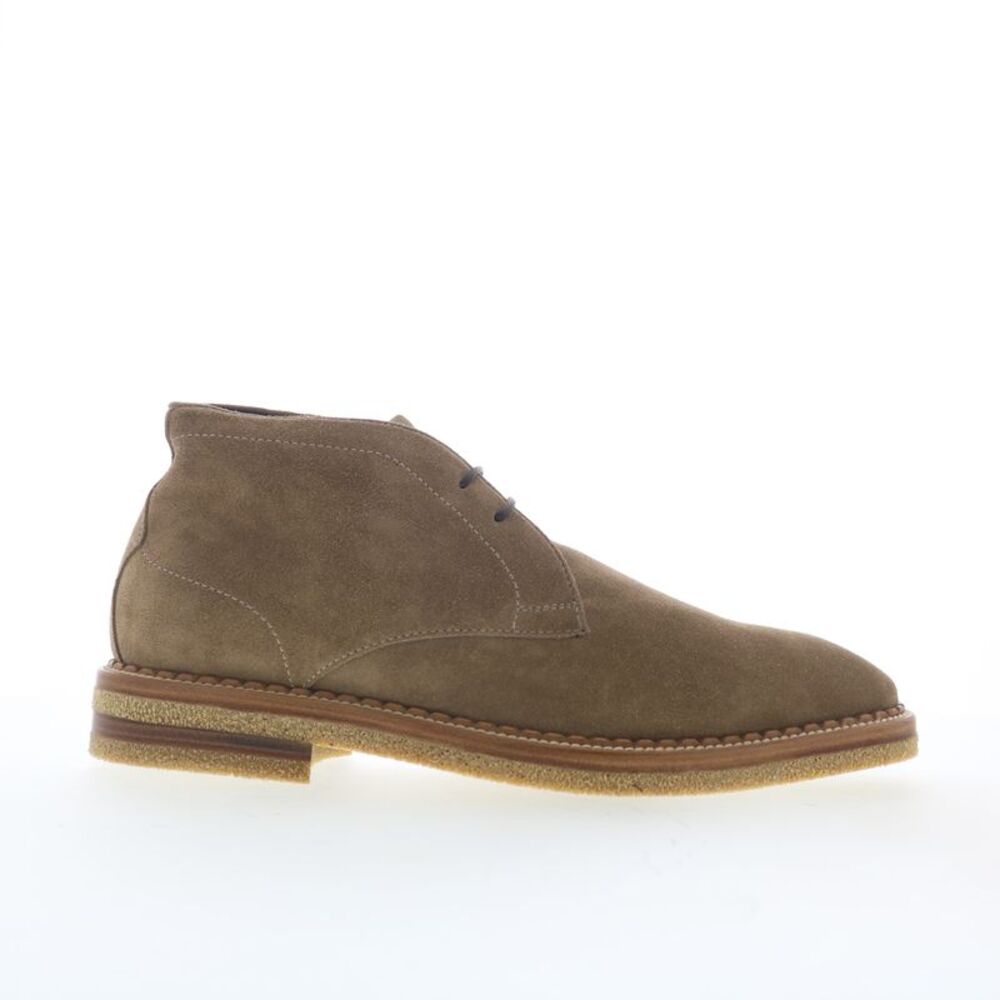 Di Bianco Mens Calgara Suede Beige Boots (NWT)